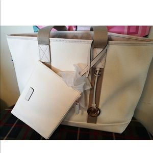 Authentic Michael Kors BRYCE Tote Bag Canvas NWT
